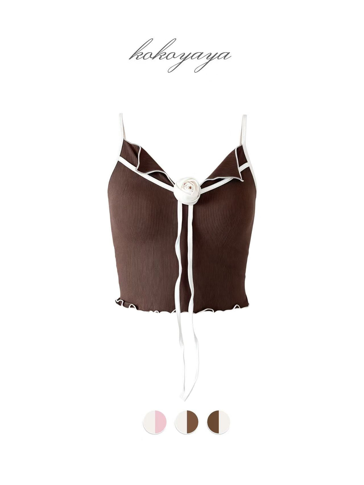 kokoyaya French Elegant Sports Tank B131