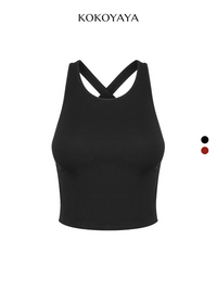 kokoyaya yoga vest sports sling chest pad thin back bra integrated underwear