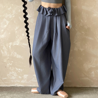 kokoyaya dance pants, wide-leg flower bud pants, machete pants, modern classical dance training pants,