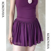 kokoyaya tennis skirt women pleated skirt sports badminton marathon yoga pilates suit running short skirt