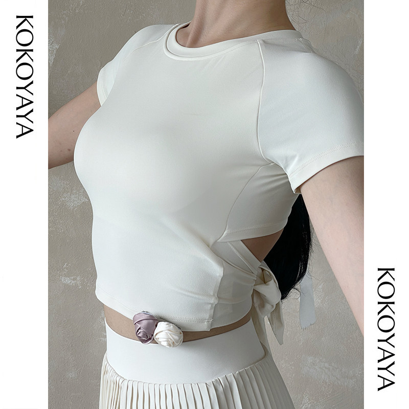 kokoyaya Women's Tennis Wear Sports Set Golf Marathon Fitness Badminton Wear