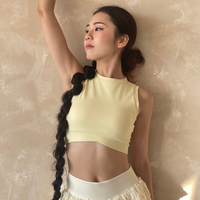 kokoyaya tennis top yoga vest integrated chest pad sports underwear Pilates yoga suit