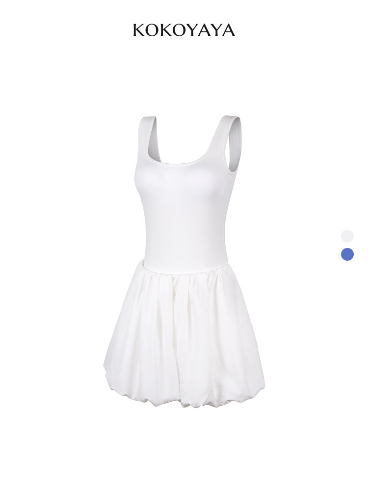 kokoyaya Women's Tennis Skirt, Anti-chafing Flared Skirt, Sports Short Skirt for Running Badminton