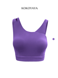 kokoyaya purple yoga pilates suit sports underwear tight fitness clothes