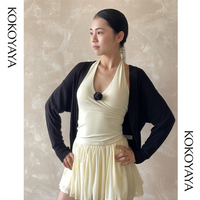 kokoyaya sports blouse women's spring, summer and autumn blouse loose fitness clothes Pilates yoga cardigan
