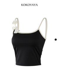kokoyaya Yoga clothes High-strength shock-absorbing sports underwear Yoga straps vest with chest pads B096