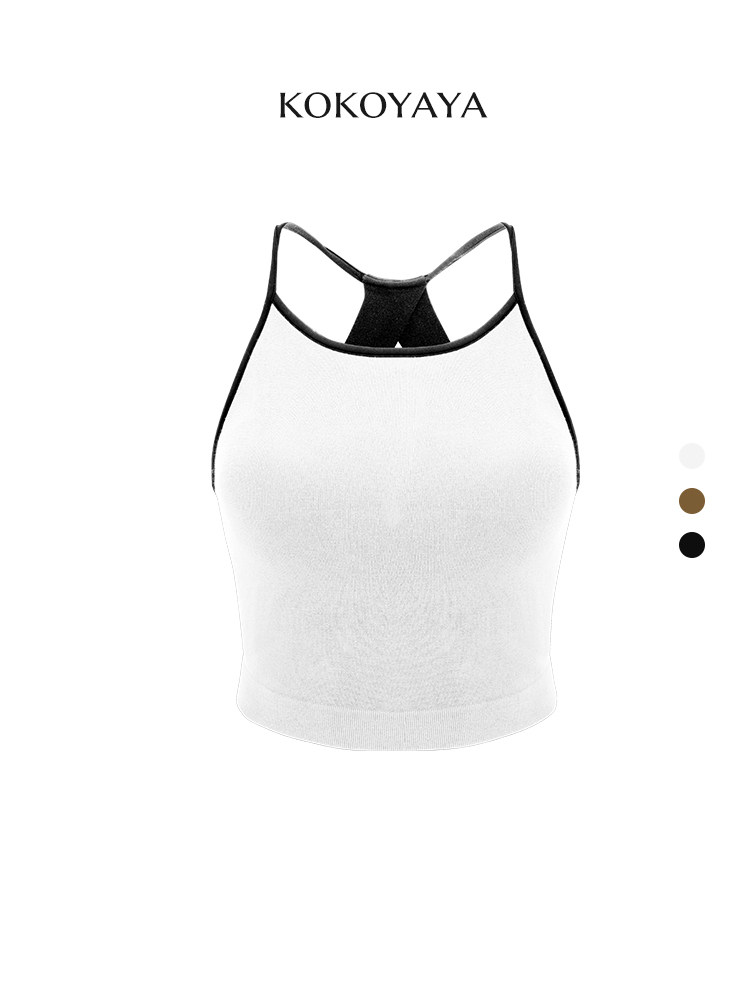 kokoyaya summer running training sports underwear women's beautiful back halter vest yoga pilates fitness clothes