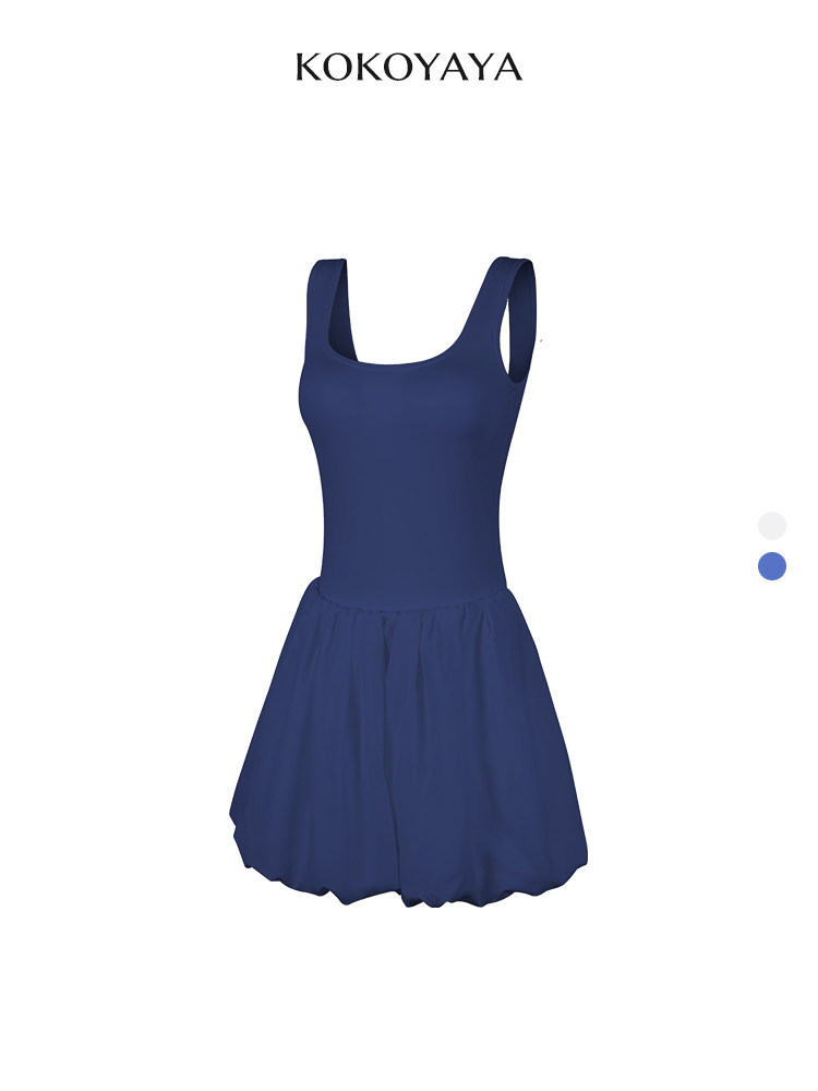 kokoyaya Women's Tennis Skirt, Anti-chafing Flared Skirt, Sports Short Skirt for Running Badminton