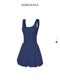 kokoyaya Women's Tennis Skirt, Anti-chafing Flared Skirt, Sports Short Skirt for Running Badminton