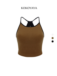 kokoyaya summer running training sports underwear women's beautiful back halter vest yoga pilates fitness clothes