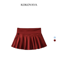 kokoyaya tennis sports suit suspender vest women with chest pad pleated running badminton short skirt tennis dress