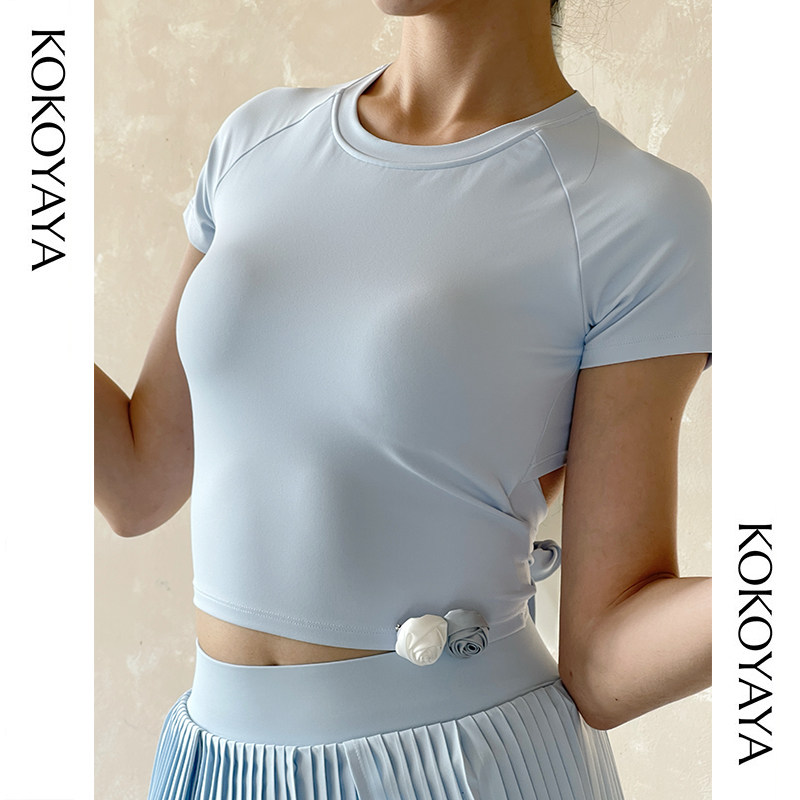 kokoyaya Women's Tennis Wear Sports Set Golf Marathon Fitness Badminton Wear
