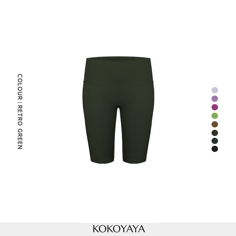 kokoyaya skin-tight fitness pants for women's high-waist hip-lifting riding pants training pants yoga pants