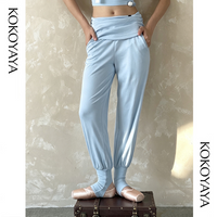 kokoyaya women's sports pants dance fitness pantswaist Pilates yoga pants