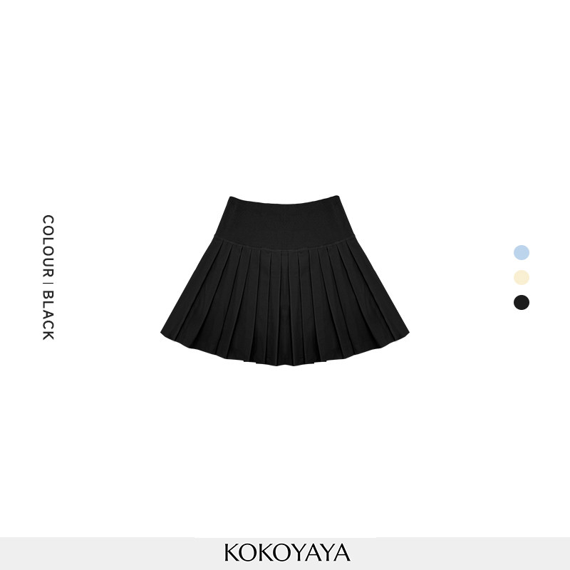 【special clearance price, no refund】kokoyaya sports skirt Lycra high-elastic women pleated fitness anti-exposure tennis skirt badminton skirt