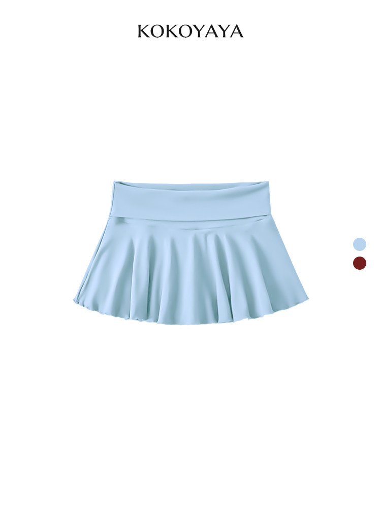 kokoyaya tennis sports suit suspender vest women with chest pad pleated running badminton short skirt tennis dress
