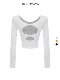 kokoyaya hollow back, beautiful back, sports top, running training clothes, yoga clothes