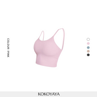 kokoyaya summer back sling sports sling vest women's fitness yoga pilates training suit
