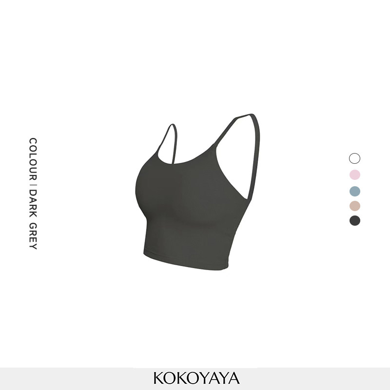 kokoyaya summer back sling sports sling vest women's fitness yoga pilates training suit