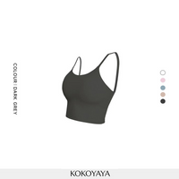 kokoyaya summer back sling sports sling vest women's fitness yoga pilates training suit