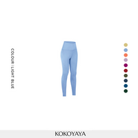 kokoyaya  high-waist hip-lifting fitness pants, women's high-elastic light Pilates training clothes, yoga pants K014
