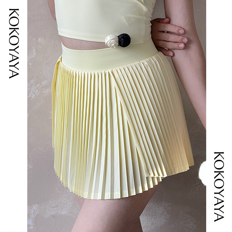 kokoyaya Women's Tennis Wear Sports Set Golf Marathon Fitness Badminton Wear