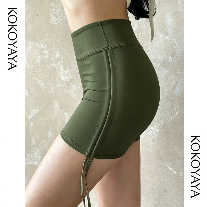 kokoyaya sports shorts yoga pilates fitness running fitness summer cycling pants
