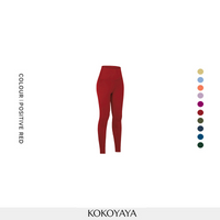 kokoyaya  high-waist hip-lifting fitness pants, women's high-elastic light Pilates training clothes, yoga pants K014